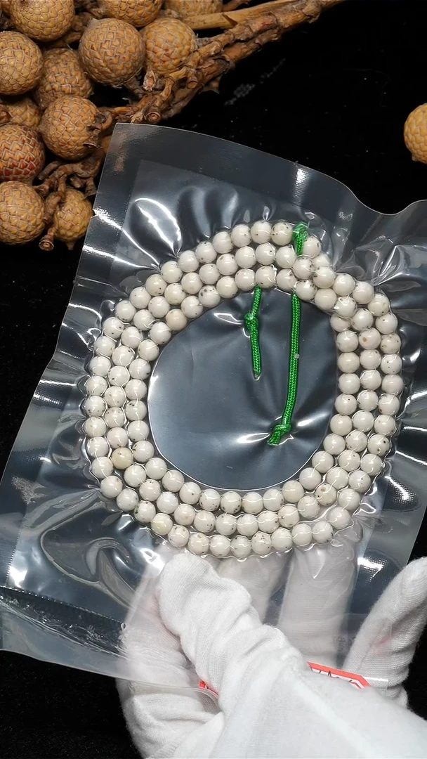 手串星月菩提小糖豆6圆108多圈龙珠-1093