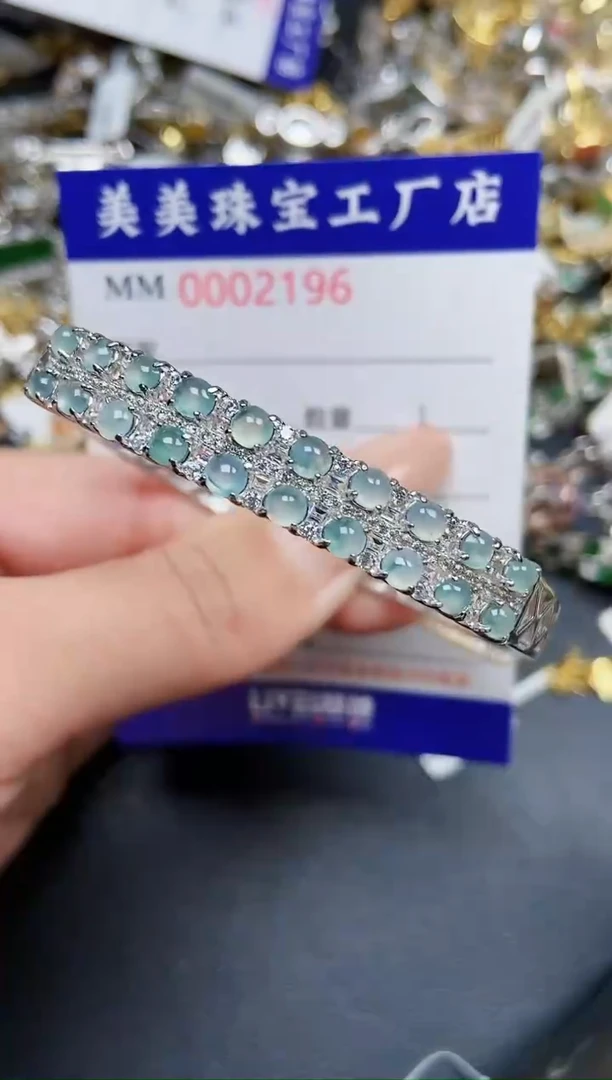 【闪购商品】翡翠颈饰银S925镶嵌2196