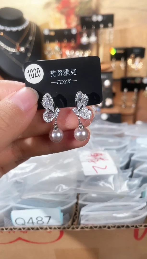 合金925银锆石梵1020