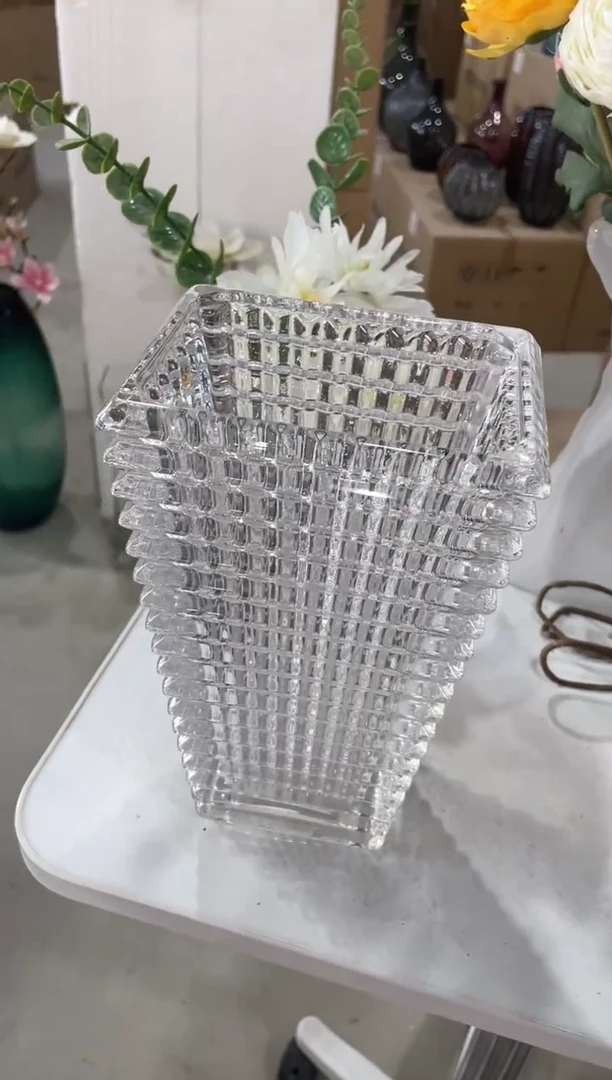 【闪购商品】无铅玻璃透明方形巴卡拉大号