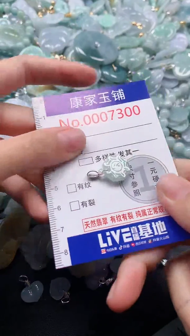 颈饰未镶嵌翡翠7300