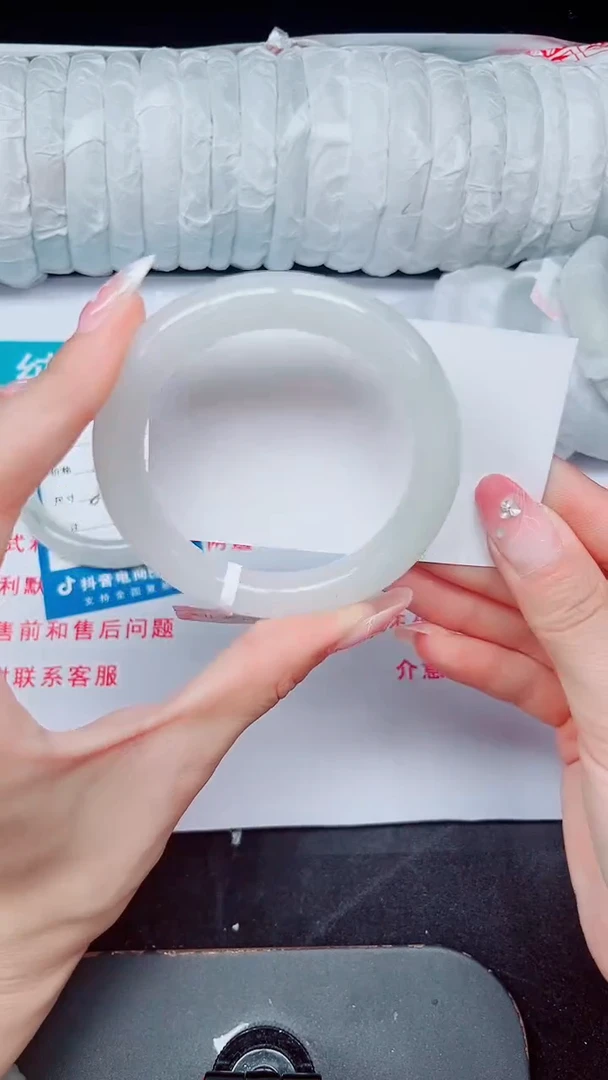 未镶嵌手镯石英质玉539-54/55