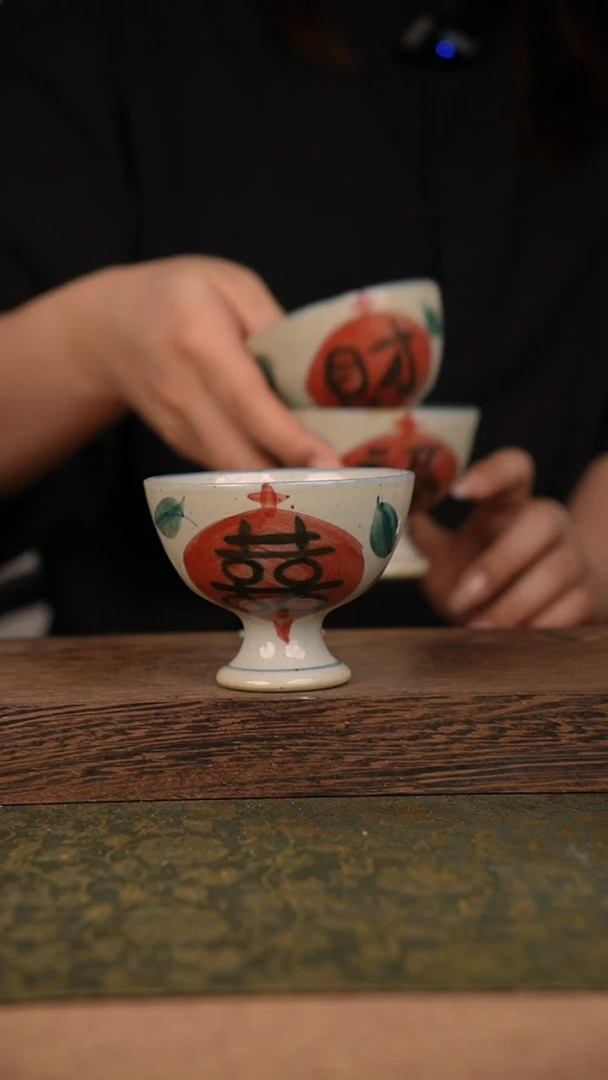 摆件泥垚手作 景德镇手工手绘器物