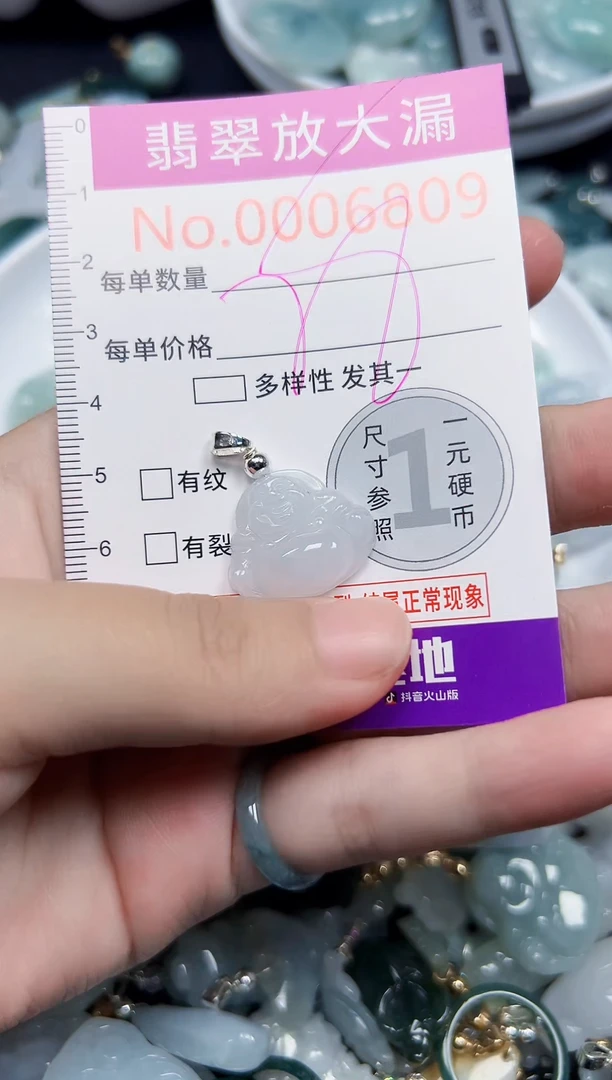 颈饰未镶嵌翡翠6809