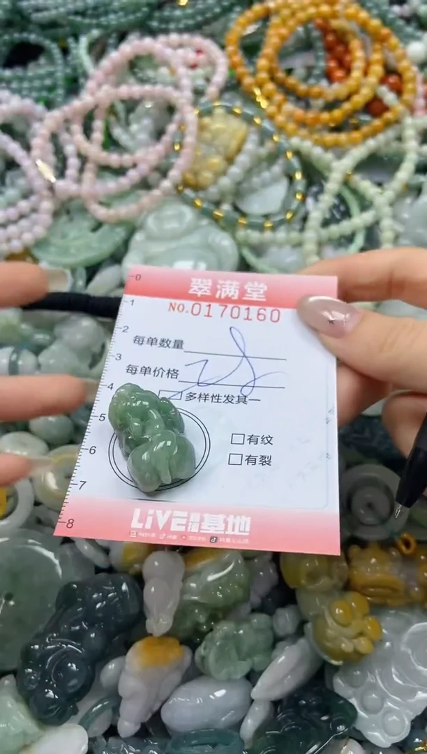 颈饰未镶嵌翡翠闪购0170160