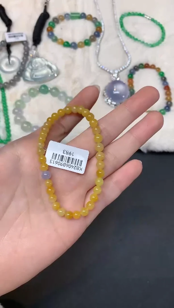 未镶嵌手串翡翠W430|2800