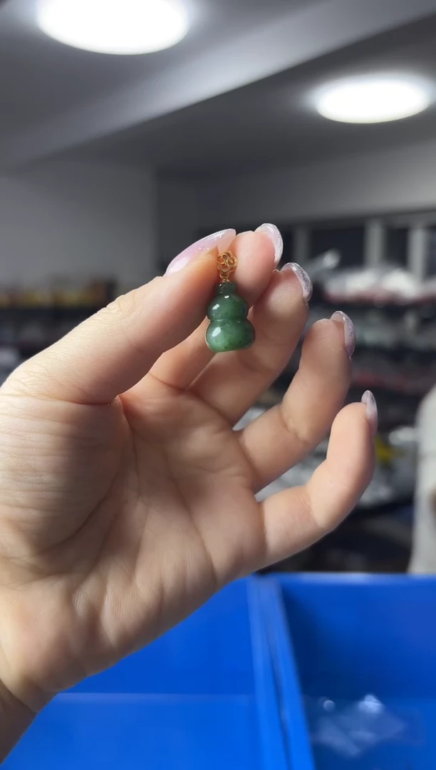 颈饰银S925镶嵌和田玉（多样性发一件）