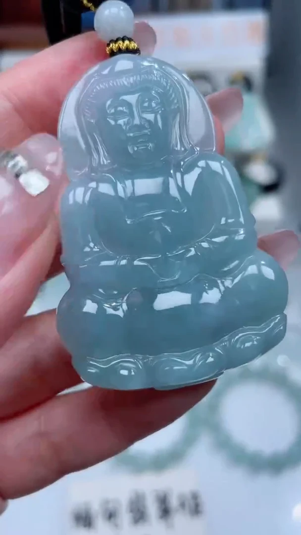 颈饰未镶嵌翡翠吊坠