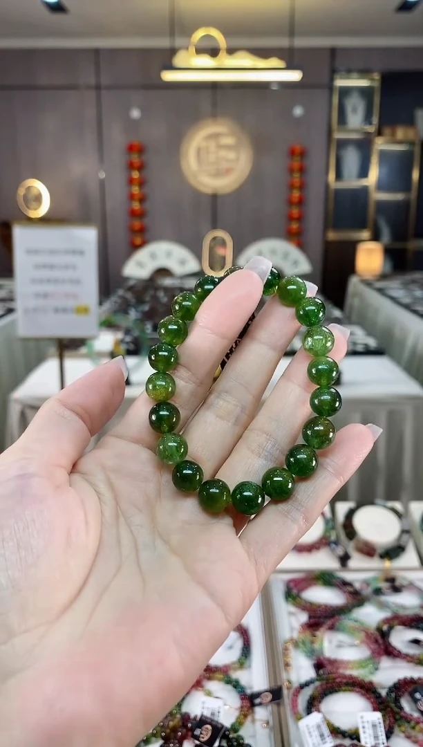 【闪购商品】碧玺收藏级单圈手串9mm+未镶嵌（多样性发一条）hon