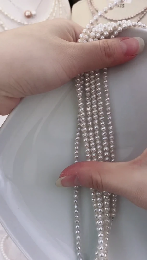 合金耳饰淡水珍珠16