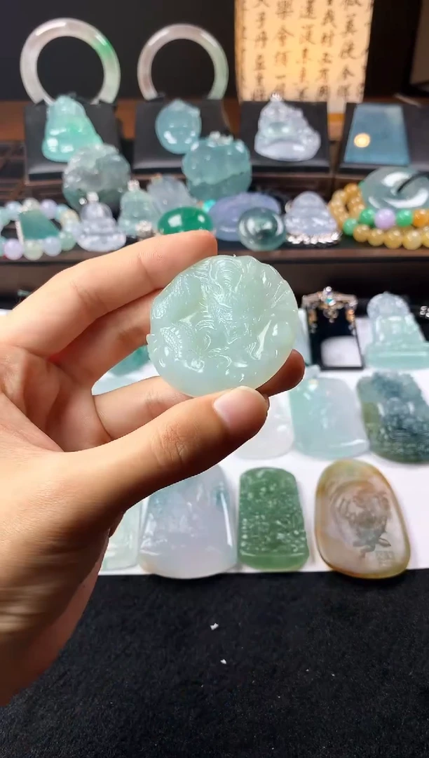 定制翡翠未镶嵌S毛货不退不换