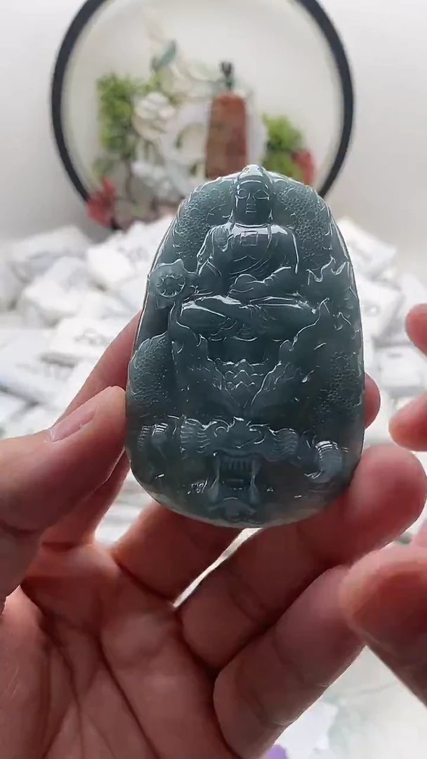 颈饰未镶嵌翡翠阿弥陀佛