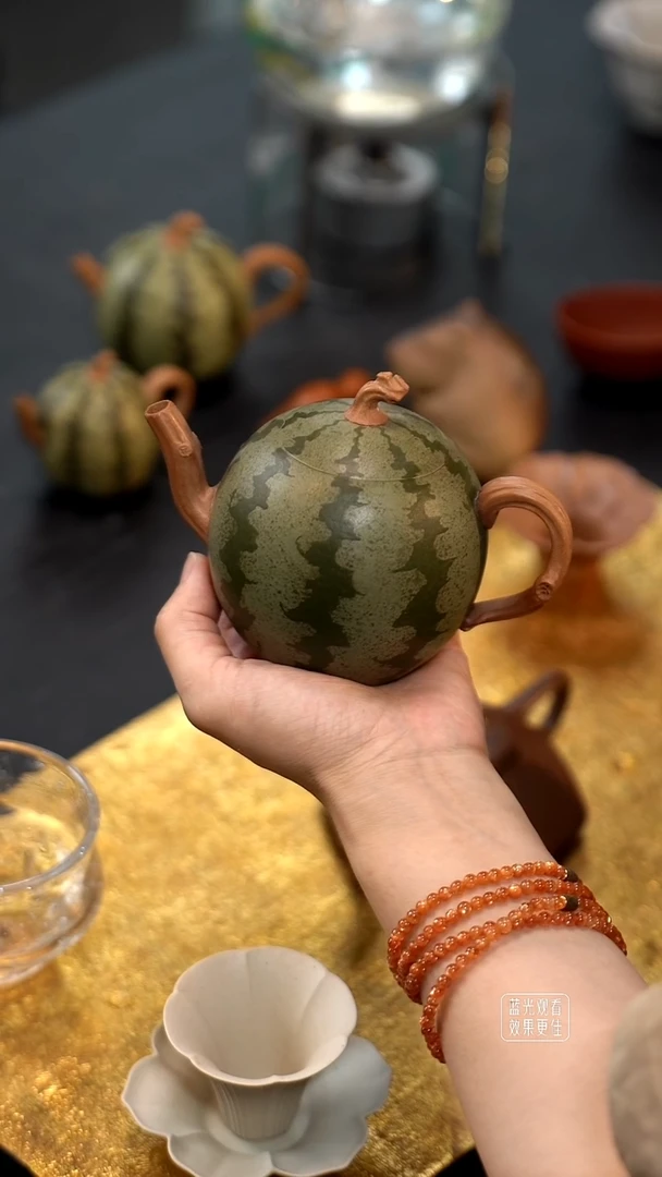 茶杯紫砂特大号西瓜 特大号西瓜 300cc