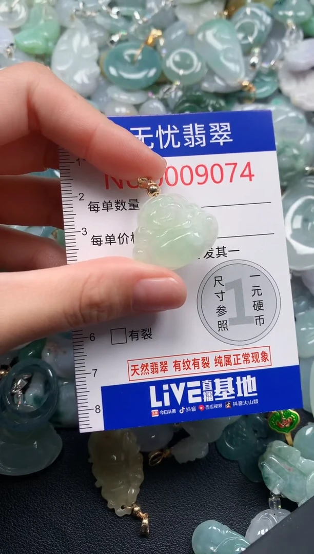 颈饰未镶嵌翡翠9074