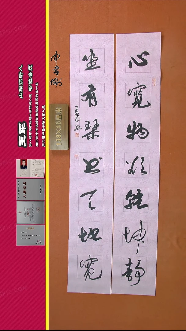 【闪购商品】书法260王军书法作品