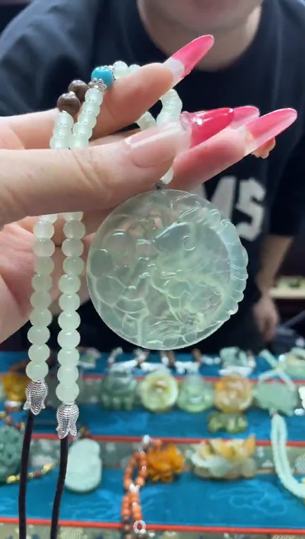 未镶嵌岫玉吊坠·多样性发货*拍一发一
