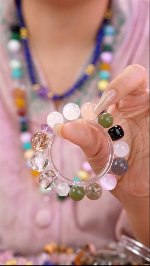 未镶嵌手链水晶水晶手串