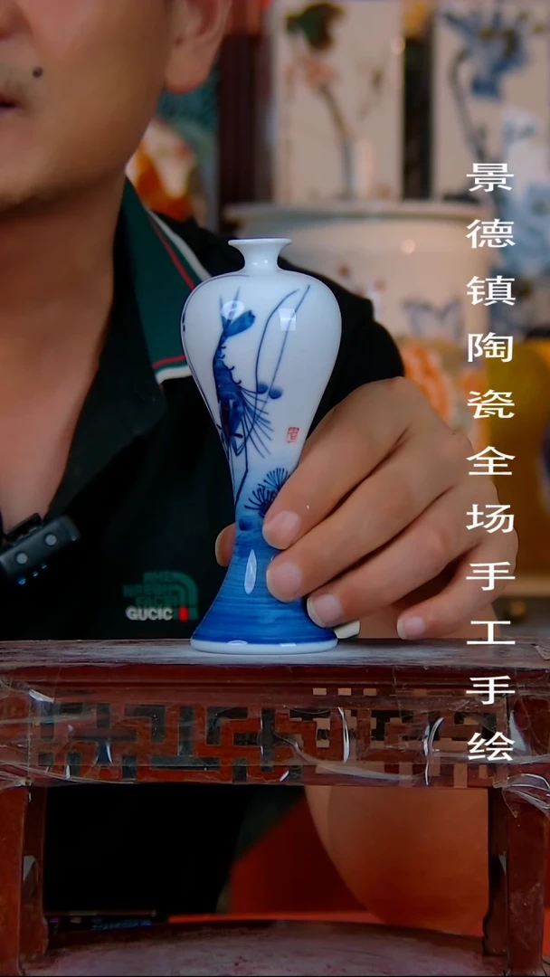 摆件景德镇陶瓷 全场手工手绘