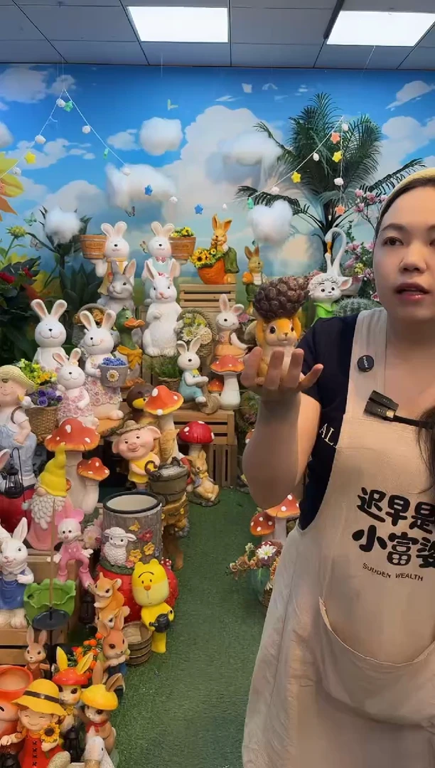 花园庭院户外摆件&00&