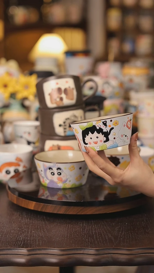 摆件景德镇釉下彩绘设计师款式陶瓷