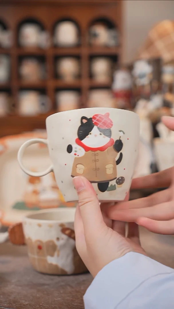 可爱@*里川谷原创陶瓷9.26直播福利正品