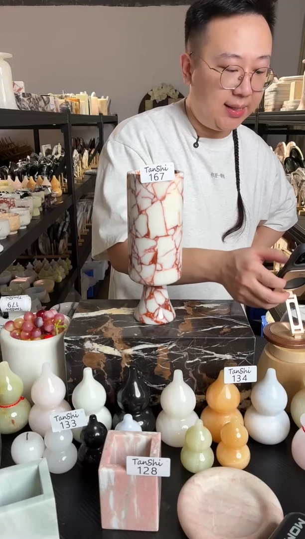石材167大理石大花瓶