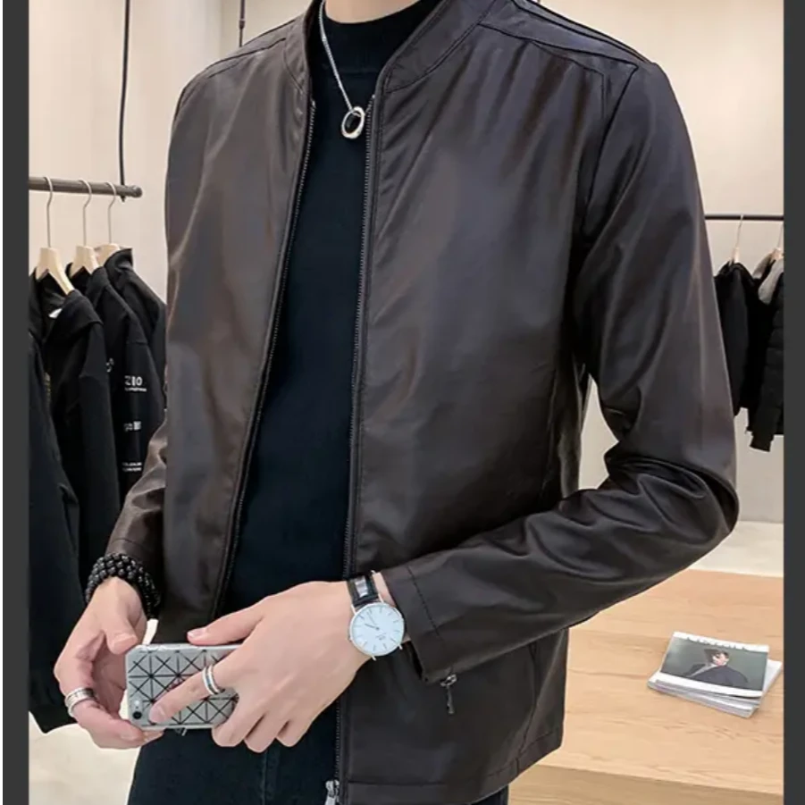 立领时尚百搭防风休闲夹克秋冬外套