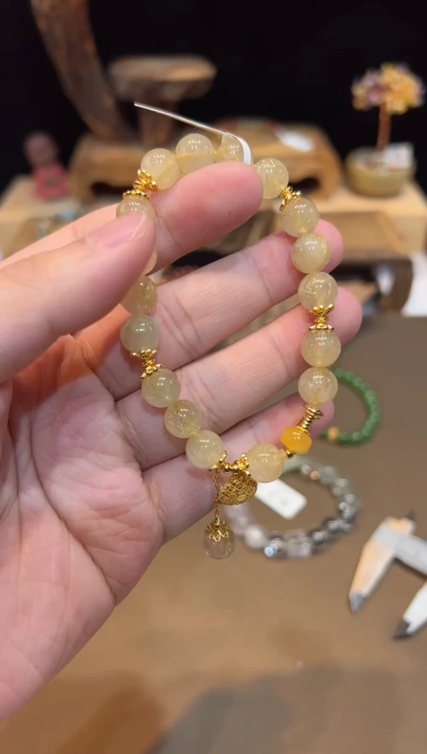 水晶手链未镶嵌手饰@@E3127