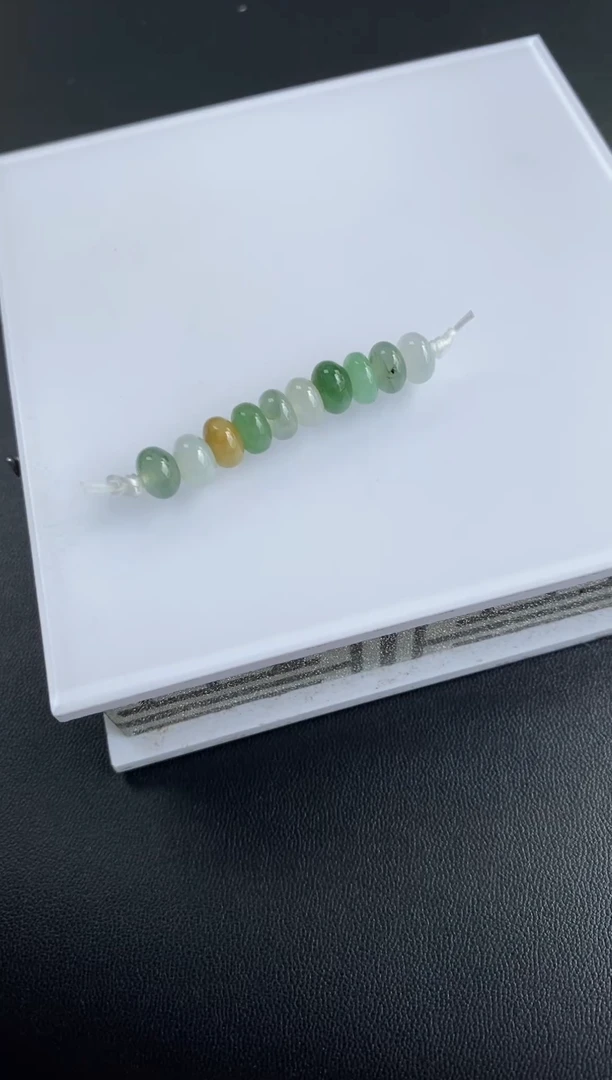 翡翠散珠11天然A货翡翠散珠