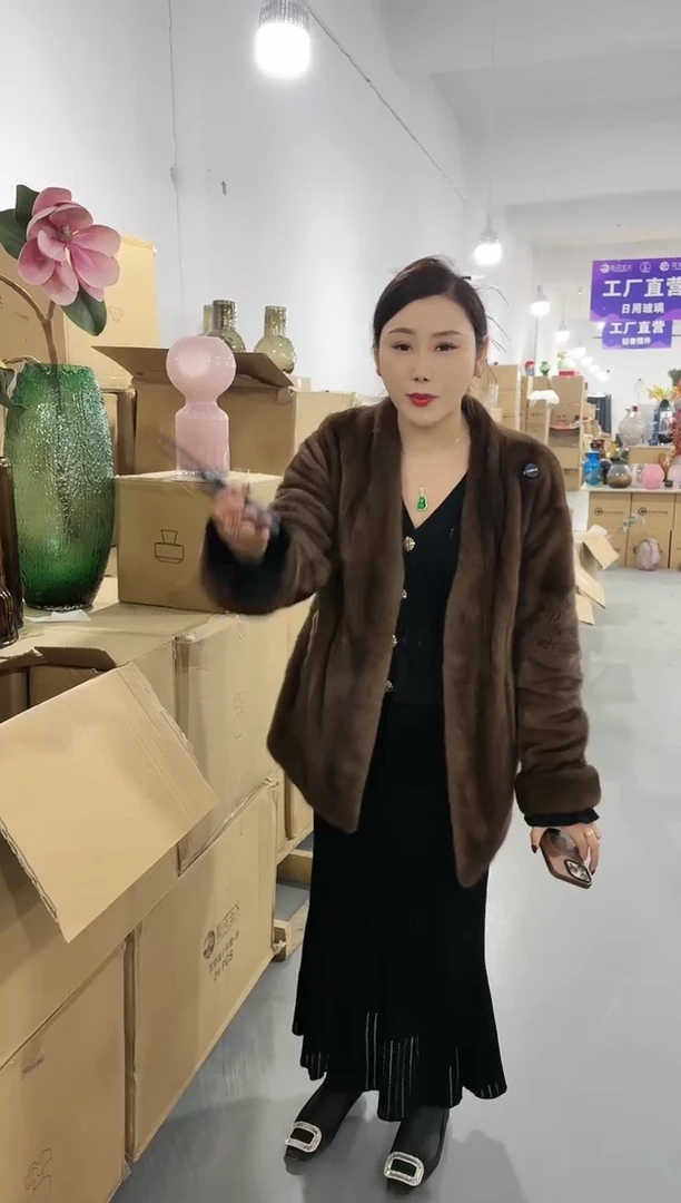 【闪购商品】玻璃私花贸易祁祁-微瑕--6T菩提大花瓶