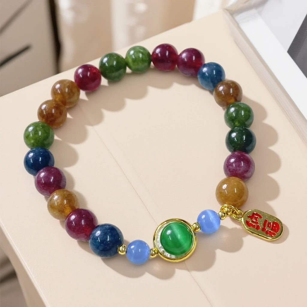 Legacy1519设计师款8mm碧玺单圈简约多样性发其一不带盒