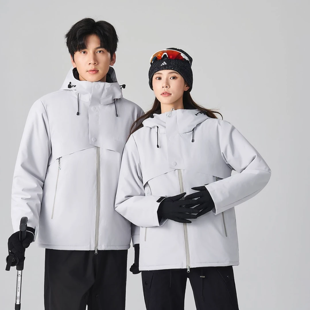 丽茵迪2025新款情侣秋冬外套户外防风保暖休闲登山服男女上衣