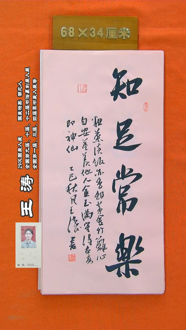 书法379R王涛书法作品