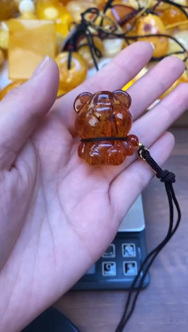 裸石琥珀未镶嵌天然琥珀蜜蜡