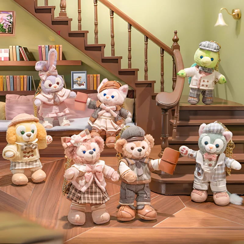 正品小小课堂冬日系列毛绒玩具公仔玩偶情人节礼物挂件迪士尼娃娃