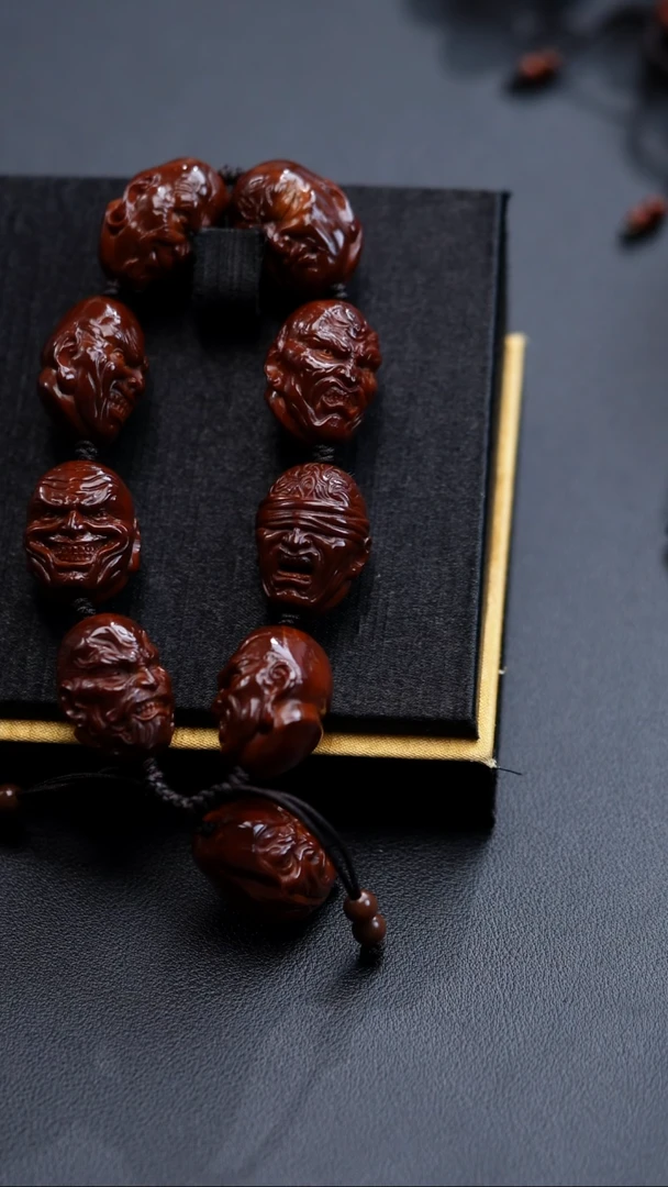 手串橄榄核博**蝶恶罗汉20