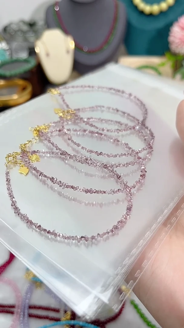 【闪购商品】钻石手链银S925镶嵌普罗旺斯紫99