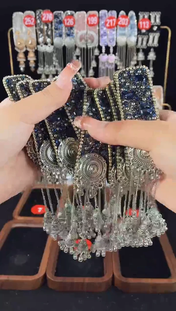 皮质铁合金237原创发夹一对