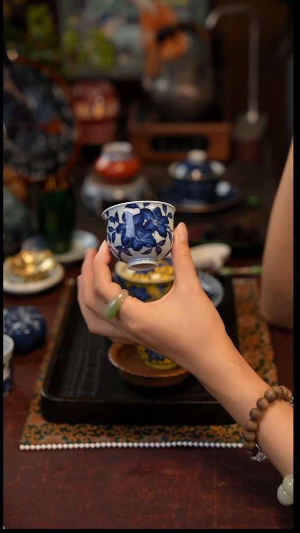 洪印慕明杜鹃花 景德镇陶瓷福利款