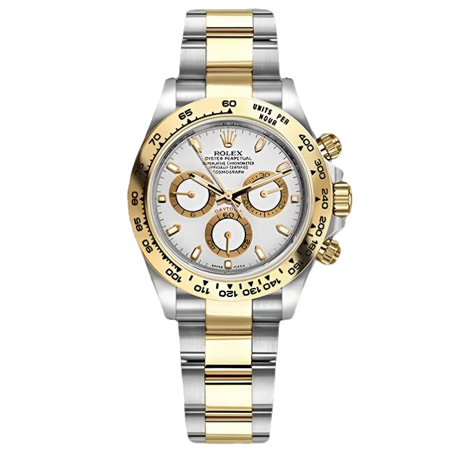 99新 Rolex/劳力士 迪通拿系列/m116503-0001/40mm间金白机械男表