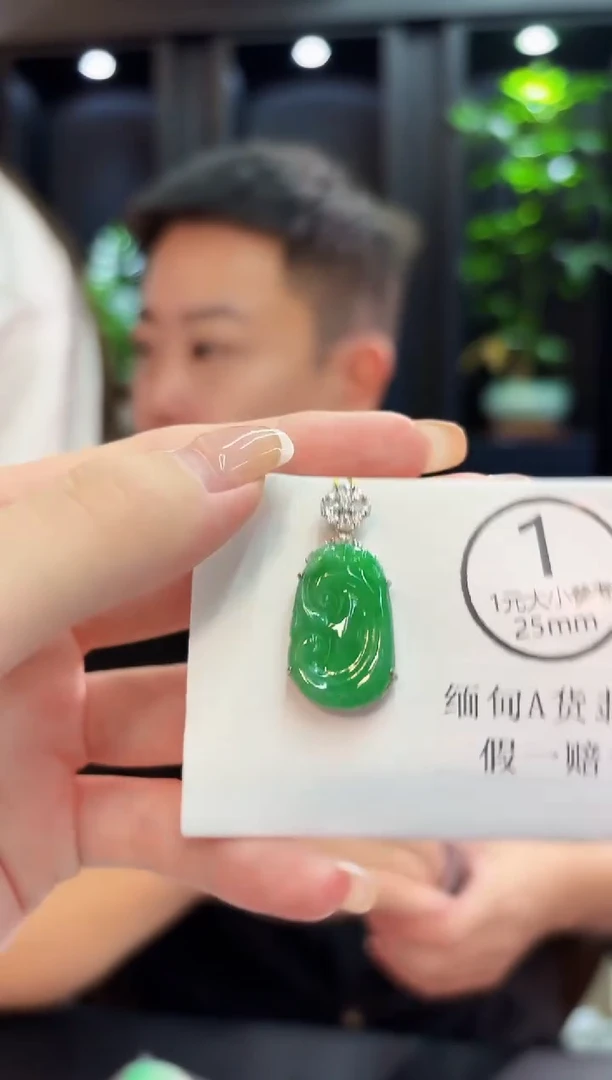 吊坠(不含链)未镶嵌翡翠 缅料A货/支持复检/一件