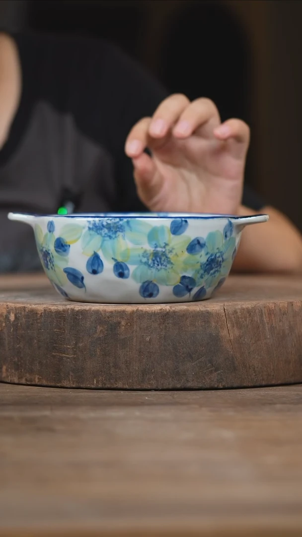 瓷片景德镇高温釉下彩（食品级）