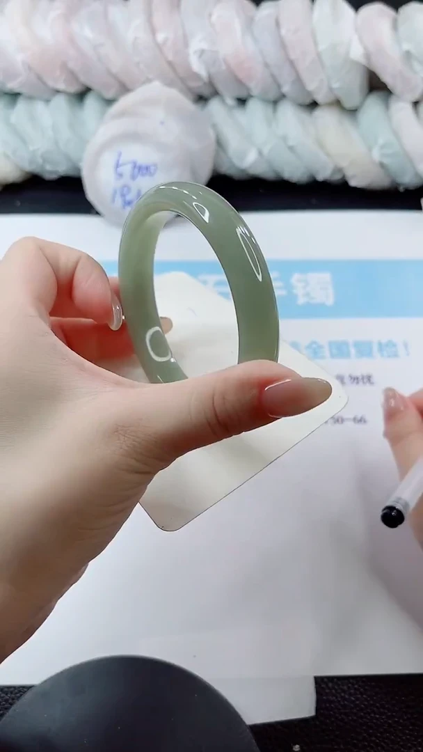 未镶嵌手镯石英质玉多样性发货L296-64