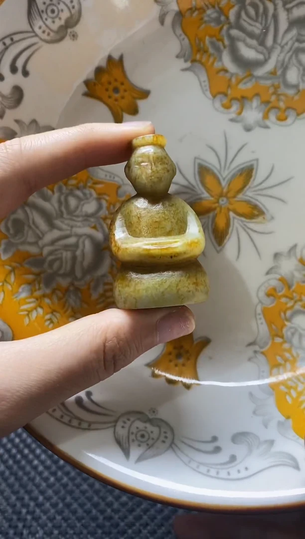 瓷片瓷片 瓷器 摆件 1个