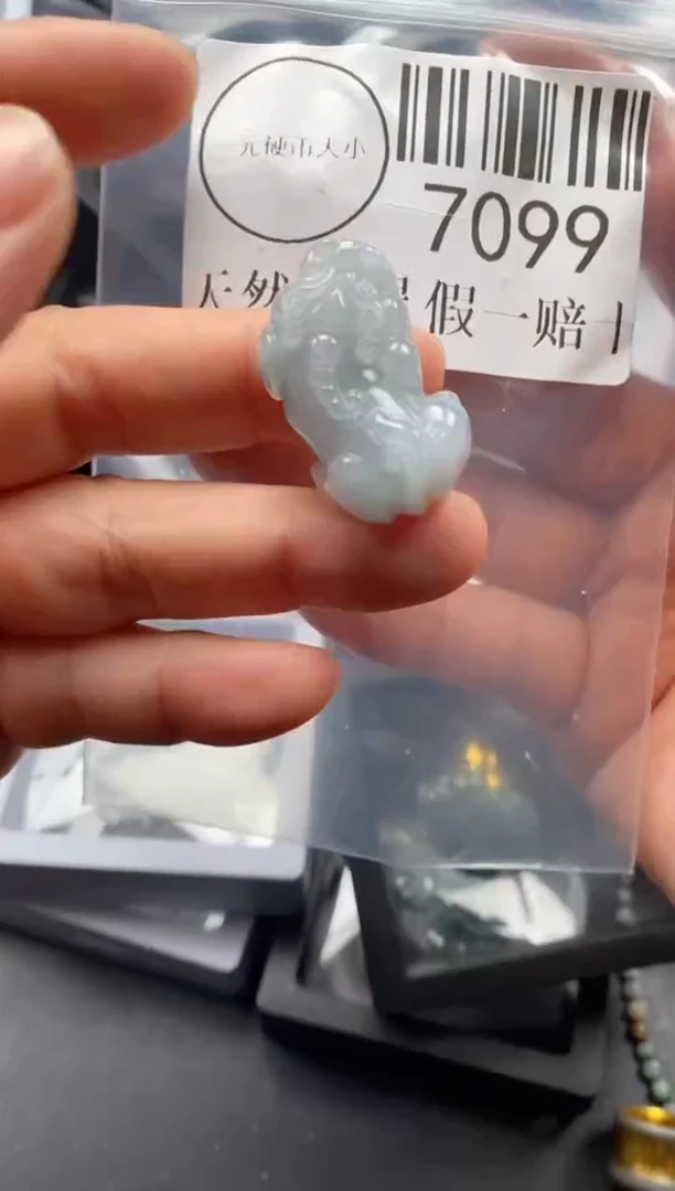 翡翠未镶嵌吊坠(不含链)7099