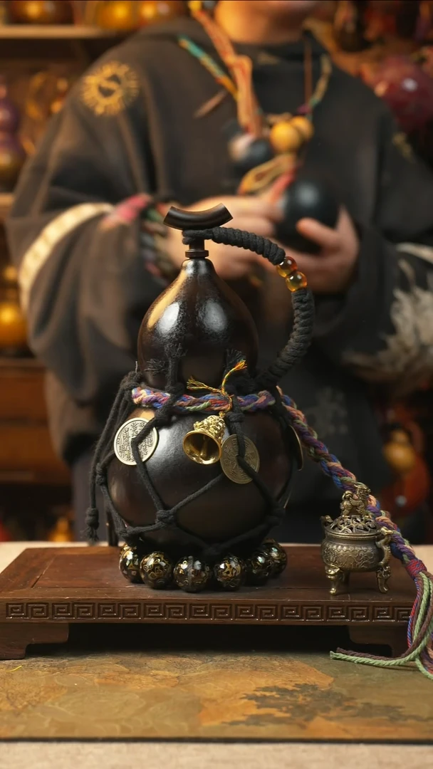 167大漆一物一拍记葫堂出品【不带手串】