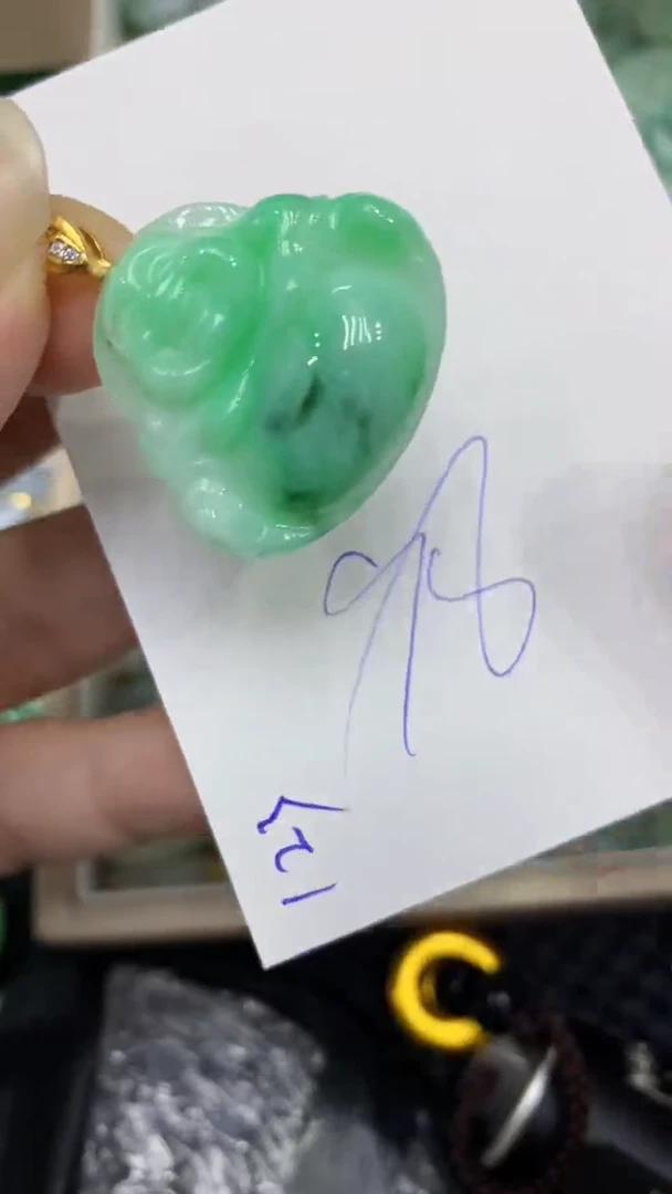 颈饰未镶嵌翡翠缅甸A货翡翠