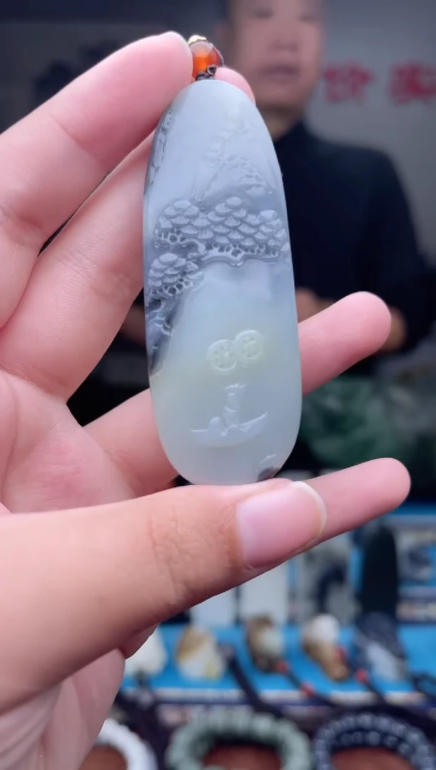 未镶嵌和田玉挂件1