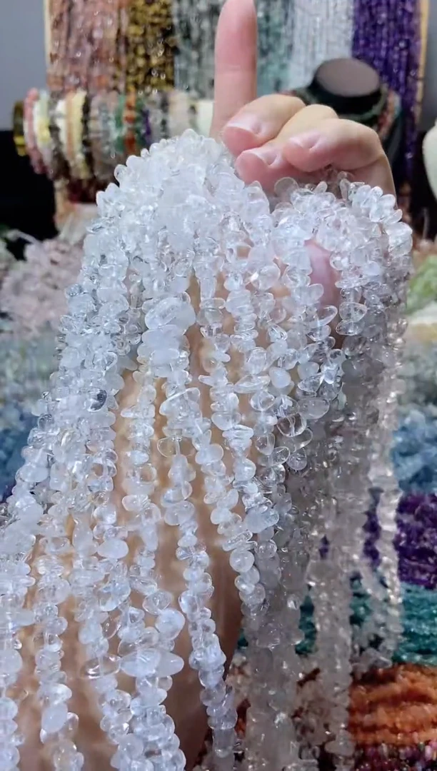 未镶嵌珠宝半成品水晶白水晶