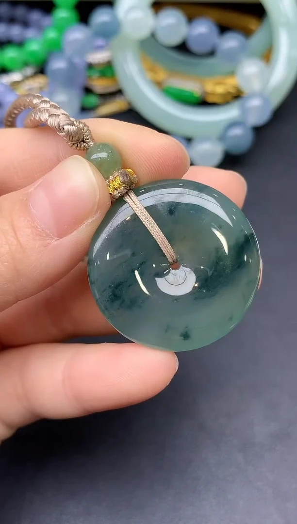 颈饰未镶嵌翡翠138-雪姐翡翠天天见